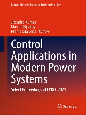 cover image of Control Applications in Modern Power Systems